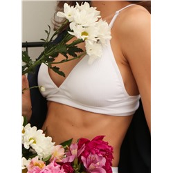 Комплект нижнего белья женский (топ, трусы) Collorista, белый, размер 44-46