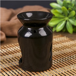 Аромалампа для эфирных масел «Веточка с листьями», керамика, 11×7×7 см, МИКС