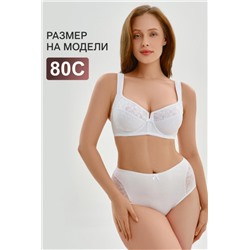 Бюстгальтер OIRO с цветочным принтом DAKOTA 2817 (Белый)