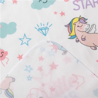 Пелёнка «Крошка Я» Little star, 73×120 см, хлопок 100%