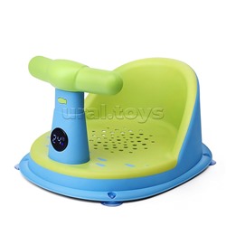 Детский стульчик - сиденье с термометром (зеленый)