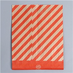 Конверт для сладостей новогодний, крафт, «Письмо от Деда Мороза», 16.5×13.5 см