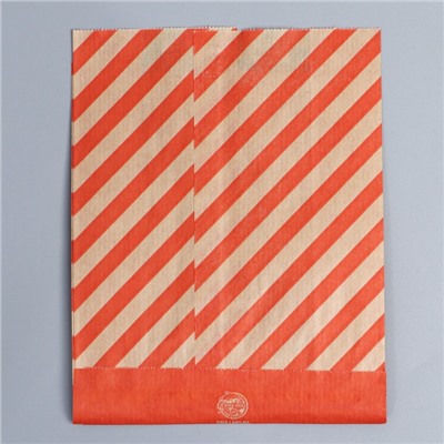 Конверт для сладостей новогодний, крафт, «Письмо от Деда Мороза», 16.5×13.5 см