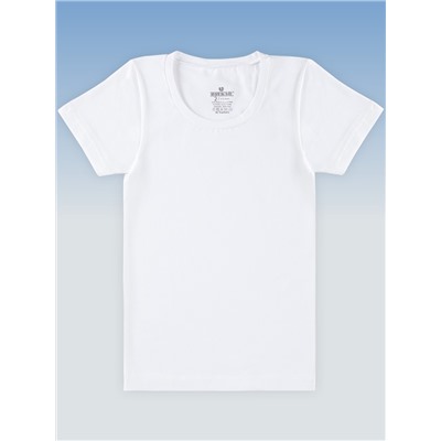 2018-01 Футболка для мальчиков белая (BAYKAR)