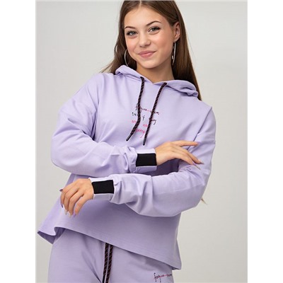 10241 лаванда Костюм для девочек (122-140)