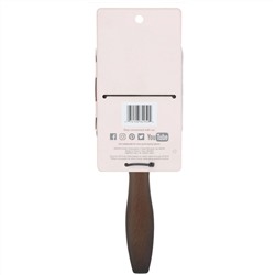 Conair, Tangle Pro Detangler, деревянная плоская расческа, для нормальных и густых волос, 1 шт.