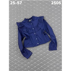 Блузка B2505 синий