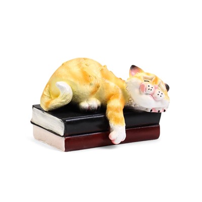 Садовая фигура из гипса «Спящий Кот», 15×23×13 см