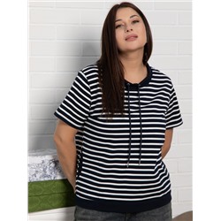 Блуза Лила (синяя) Б15459-20М