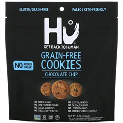 Hu, Grain-Free Cookies, Chocolate Chip, 2.25 oz (64 g)