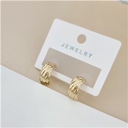 Серьги женские бижутерия на уши, коллекция LALIQ, арт. 003.189