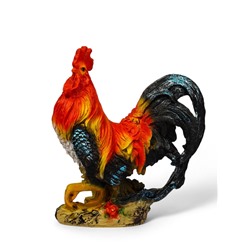 Садовая фигура из полистоуна «Петух андалузский», 42×20×38 см