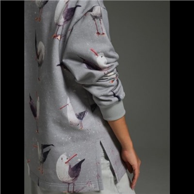 Свитшот женский Зара (Голубой)