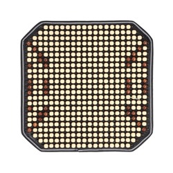 Накидка-массажёр на сиденье автомобиля, 41×41см, дерево