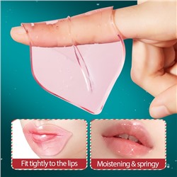 Коллагеновая маска-патч для губ с Клубникой Sadoer, серия "Новый Год"