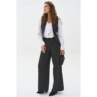 Жилет Стефани (полоска/черный)