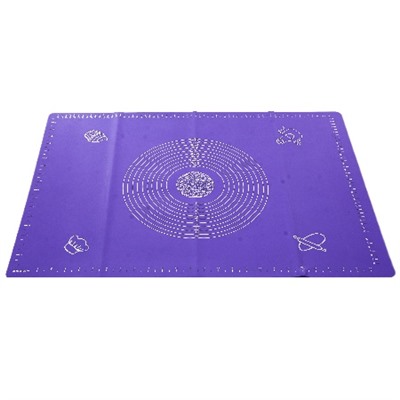 80338-50-70 Коврик для раскатки теста 50х70 силикон (х50)