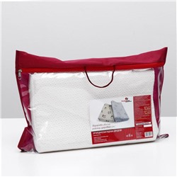 Подушка ортопедическая НТ-ПС-01, для детей, 40×25 см, валики 7/8 см