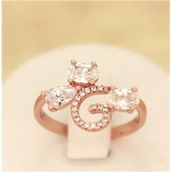 Кольцо позолота  Н01-13130р размер 17,5 18 18,5