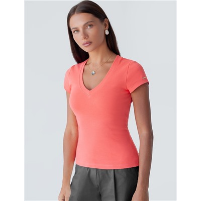 VILATTE Футболка D49.126