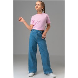 Джинсы палаццо на резинке для девочки Happyfox