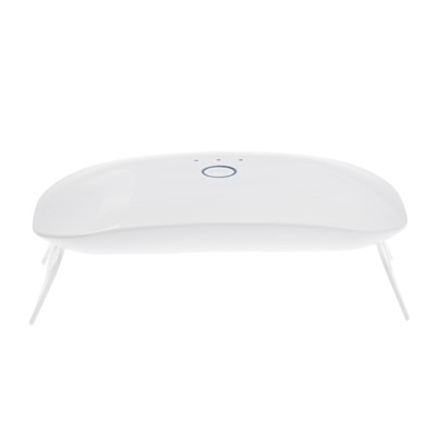 Лампа для маникюра, LED, 18 диодов, 3 Вт, таймер, USB, белая