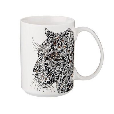 Кружка 500мл фрф ЛЕОПАРД