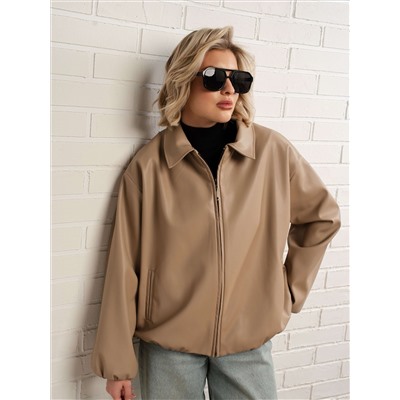 Куртка Поверь в мечту (бежевая) Б15154-7М