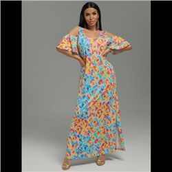 Платье Ялта (Леопард розовый)