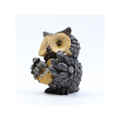 Фигурка полистоун TAKE IT EASY «Филин с гитарой», 12×12×14 см