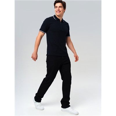 Джемпер трикотажный с воротником поло для мужчин