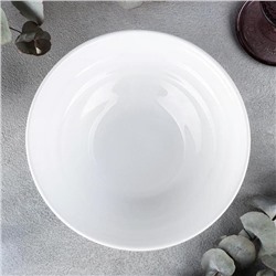 Салатник Wilmax, 780 мл, d=18.5 см, фарфор, белый