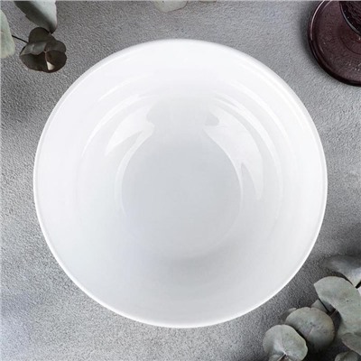 Салатник Wilmax, 780 мл, d=18.5 см, фарфор, белый