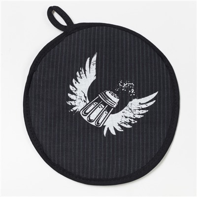 Кухонный набор Rock'n'roll: фартук 60×70 см, прихватка 20×20 см, полотенце 35×60 см