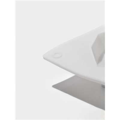 Форма для муссовых десертов и выпечки KONFINETTA «Сердце», силикон, 29×17×2 см, 8 ячеек, белая