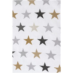 КПБ с простыней на резинке арт. КПБ-ПР/пэчворг-кофе НАТАЛИ, 878540