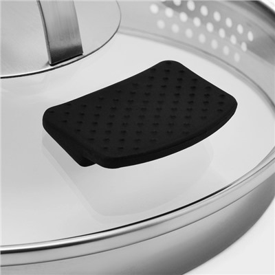 УЦЕНКА Кастрюля Magistro HiTech Steel 2 л d=18 см, h=11 см, нержавеющая сталь, индукция
