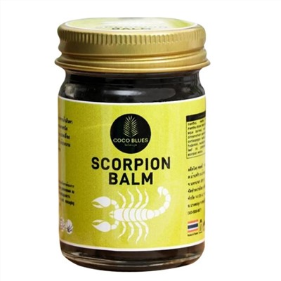 Coco Blues Тайский бальзам для тела скорпион, 50 г 21543