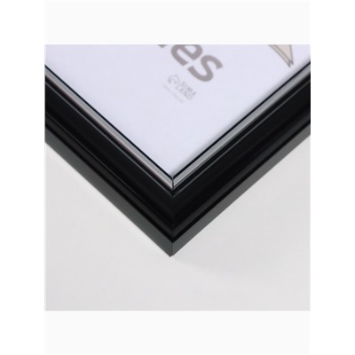 Фоторамка для фото 21×30 см Keep memories «Пиксель», пластик, чёрный, (пластиковый экран)