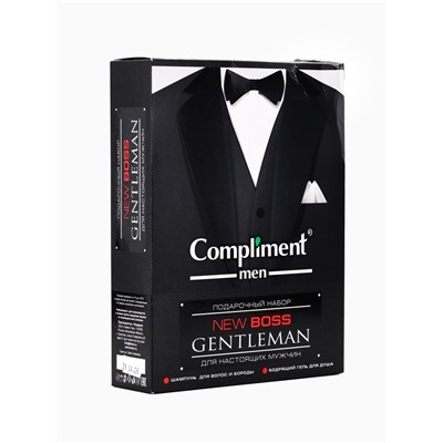УЦЕНКА Набор № 1770 Compliment New Boss Gentleman: Шампунь, 250 мл, Гель для душа, 250 мл