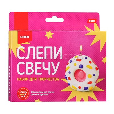 Слепи свечу "Пончик"