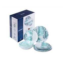 Столовый набор 18пр. DIWALI ACCTIT TURQUOISE V9710 LUMINARC
