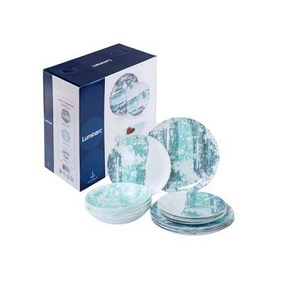 Столовый набор 18пр. DIWALI ACCTIT TURQUOISE V9710 LUMINARC