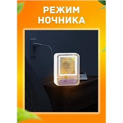 Мини вентилятор c увлажнителем мини кондиционер, оранжевый