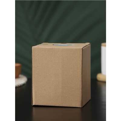 Банка для сыпучих продуктов BellaTenero «Эко. Изгиб», 700 мл, 10.5×11.5 см, с бамбуковой крышкой, стекло, прозрачная