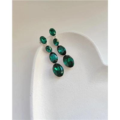 Серьги с кристаллами Swarovski