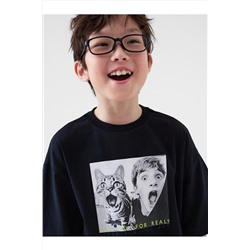 Фуфайка трикотажная для мальчиков (футболка) PLAYTODAY, 1242645