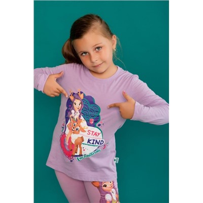 Футболка 22484 Enchantimals дл. рукав (Лиловый)