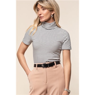 Водолазка из премиального хлопка с эластаном VILATTE, 1028711