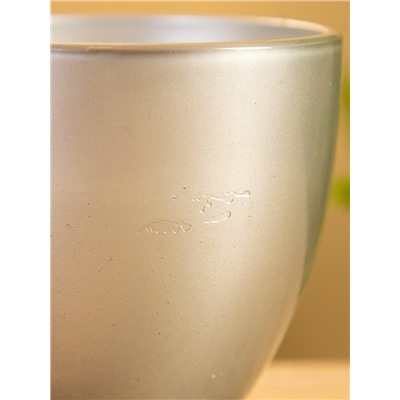 УЦЕНКА Свеча ароматическая в стеклянном подсвечнике, 85 г, жимолость